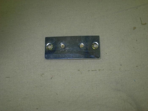Clip for cover plate - top side