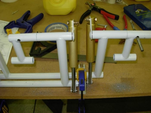 Drilled brake pedals and attached master brake cylinders