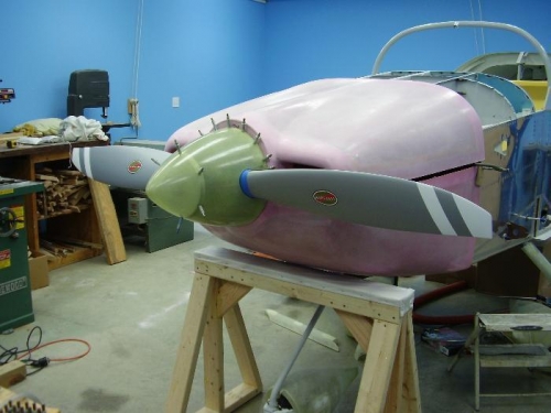 Next up - fitting the cowls