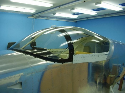 Windshield and canopy