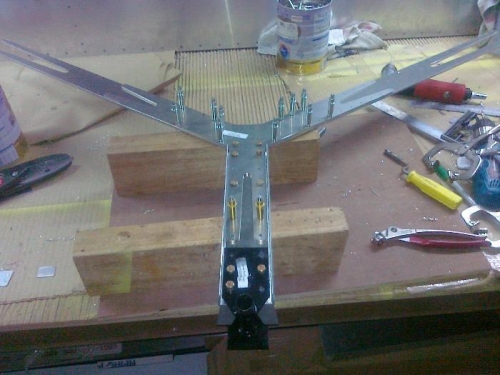 Y Tail wheel assembly