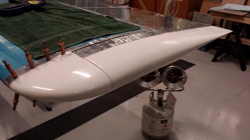 Left elevator and HS tips