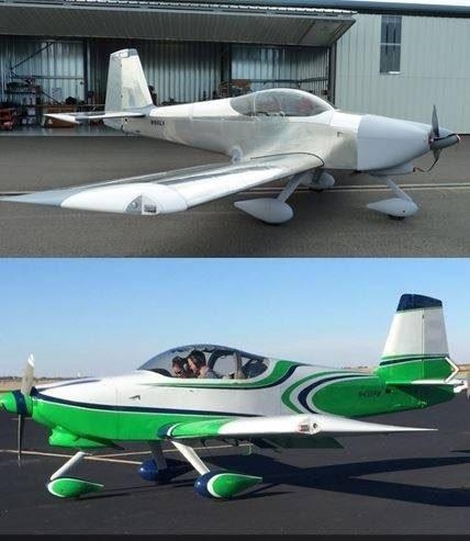 Before paint and after paint