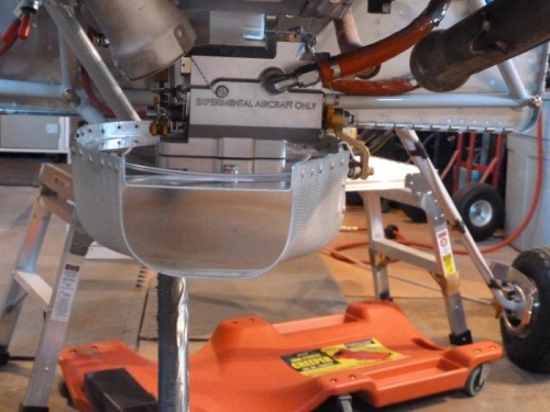 Intake view on airbox