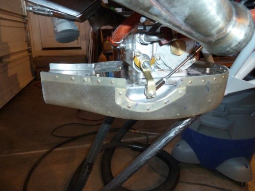 Mixture arm replaced