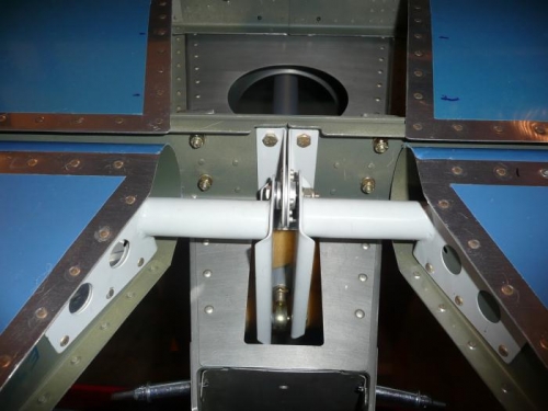 Elevator Horns in position