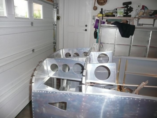 Fwd Ribs Temp. Install