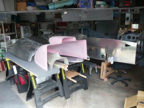 Looks like fiberglass work ahead