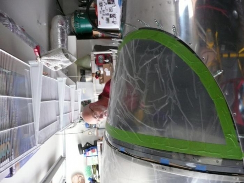 Picture is rotated, not plane