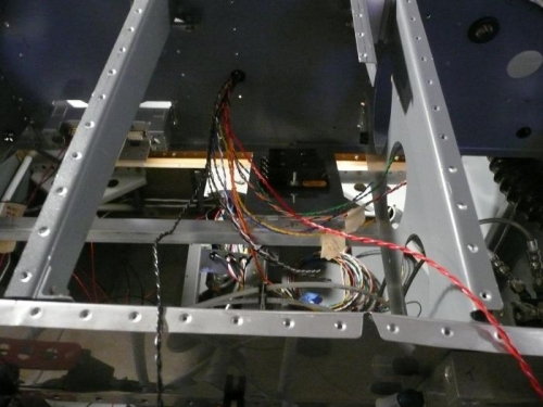 Starting to install wiring