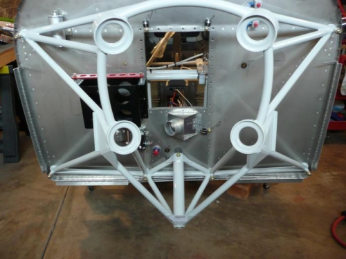 Cowling hinges and Mount installed