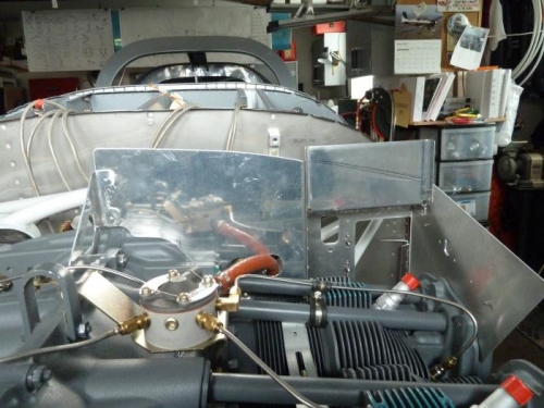 Beginning work on baffles