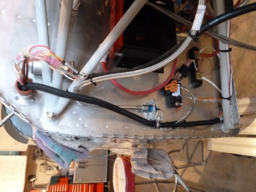 routing alternator , manifold pressure wiring