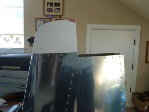 side view of VS tip installed