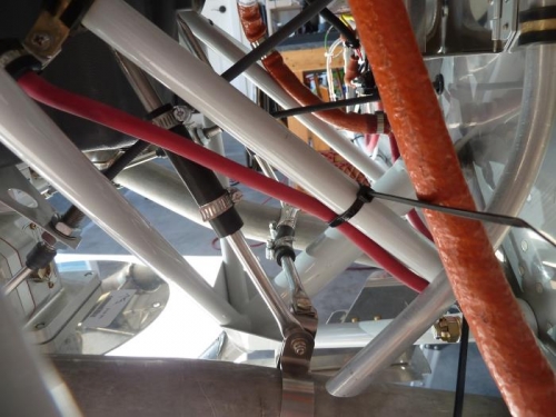 Right side pipe hangers