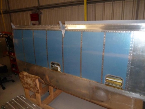 Right skin installed