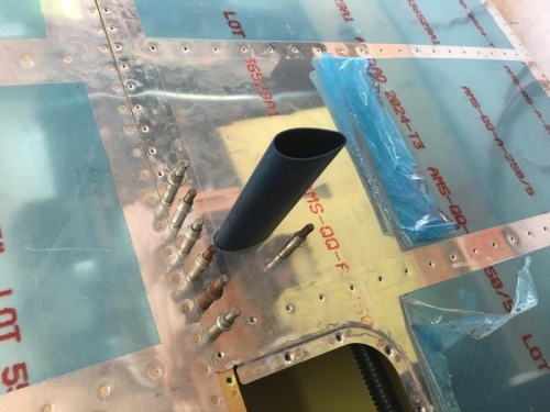 Drilled the mast holes