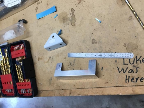 Pitot/AOA line bracket