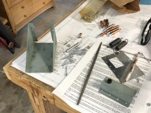 Primed with nutplates attached