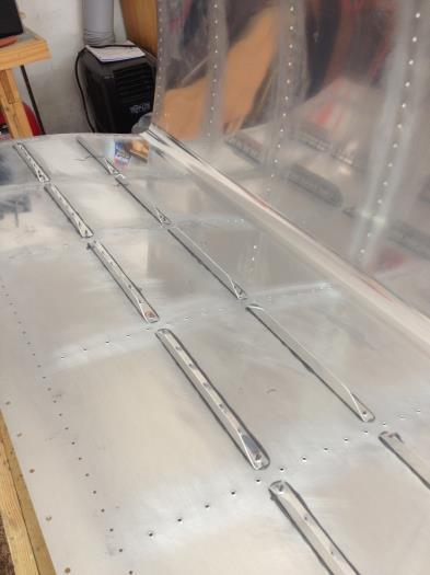 Stiffeners in place