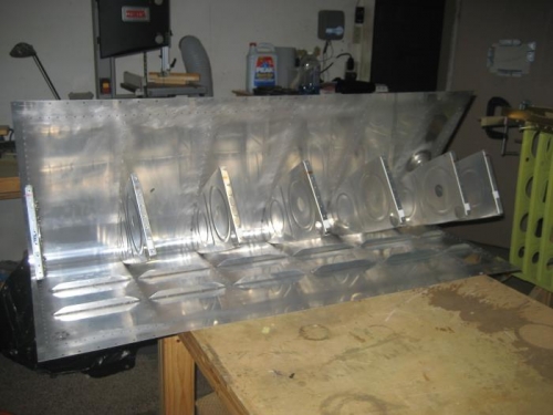 Cleco'ing from the front