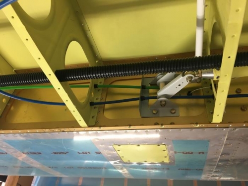 Pitot/AOA lines under bellcrank