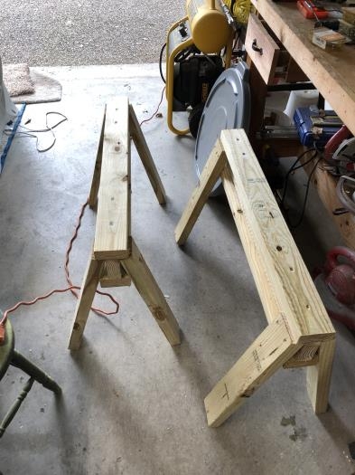 Sawhorses