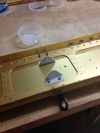 Aileron crank brackets