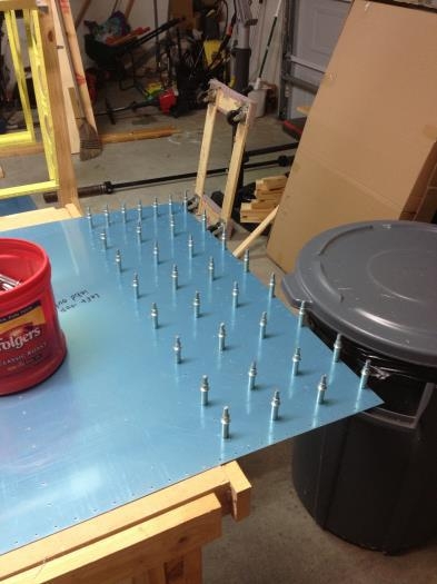 Drilling the doubler