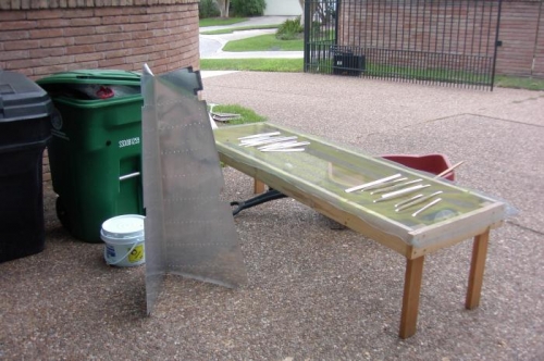 Washed with soap/MEK