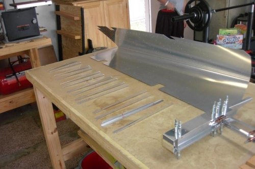 Cut all the stiffeners