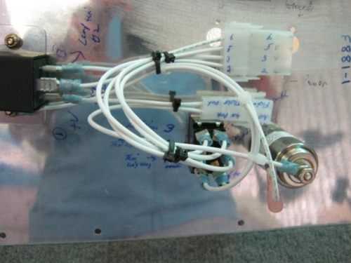 power to power port and flasher added to double molex