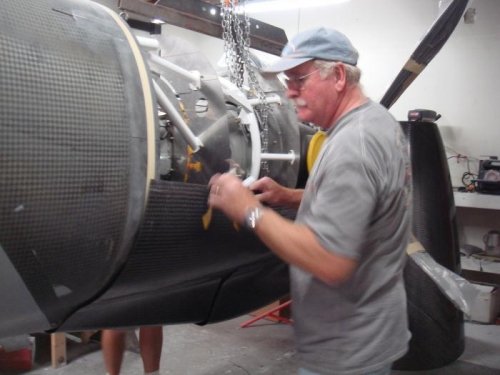 Attach Cowl Induction to Fuselage