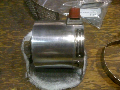 Polished fuel control motor