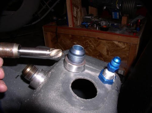 Modified screw extractor