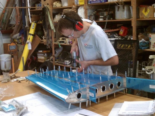 Using pneumatic drill