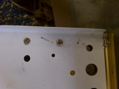 I've gotten good at drilling rivets