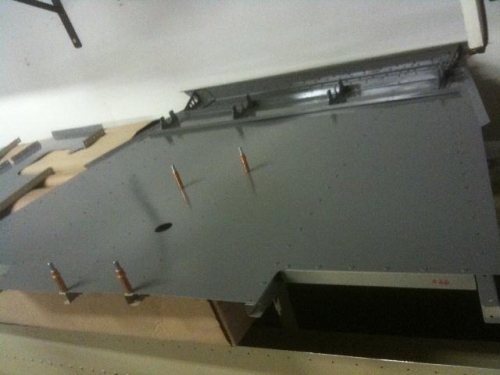 Paint floor assembly