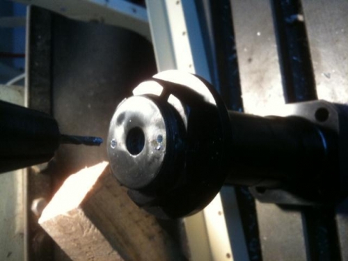 Drill wheel stub