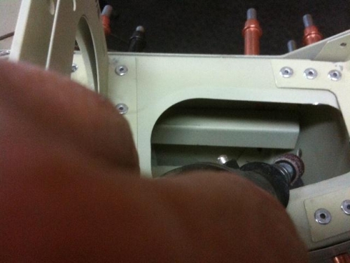 Trim longeron to fit