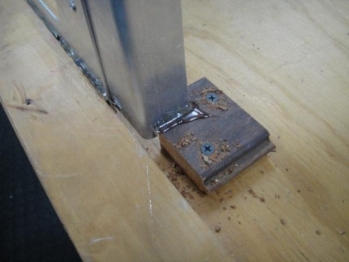 Blocks to stabilize jig