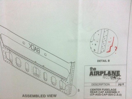 rear assembly differs to drwg