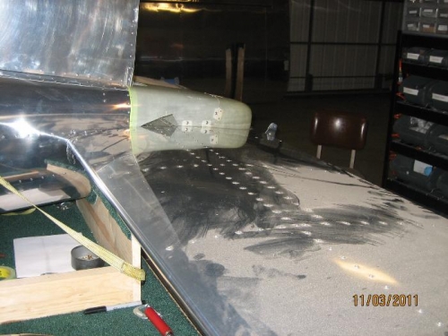 Fitted to Fuselage top view