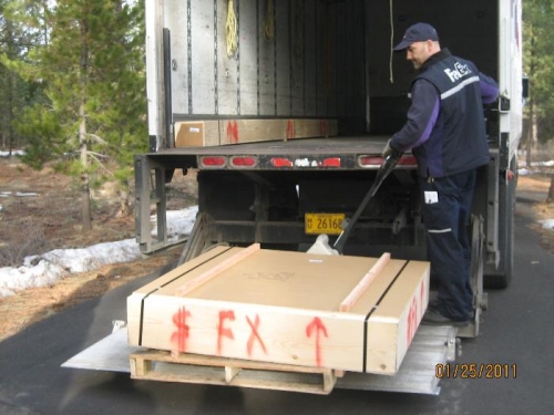 Coming of the Fedex Truck