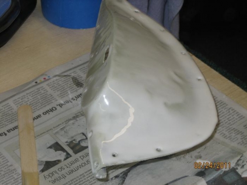 Added epoxy filler to tip fairing