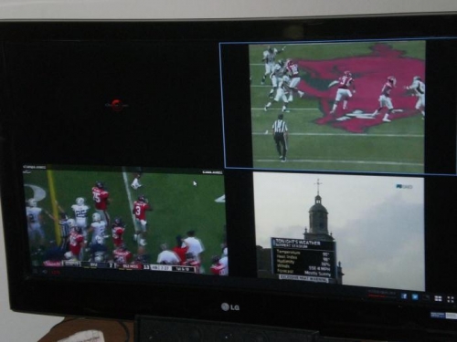 ESPN 3 allows you to watch multiple games at once, very nice idea.