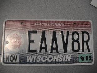 Got my new Personnalized Plates
