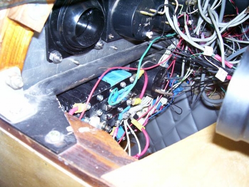 Rear of Upper Circuit Breaker Panel