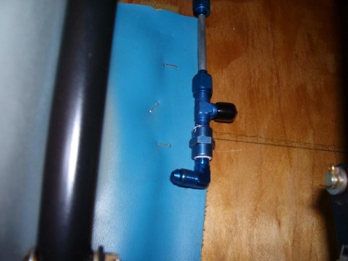 Remote Filler Assembly on Firewall