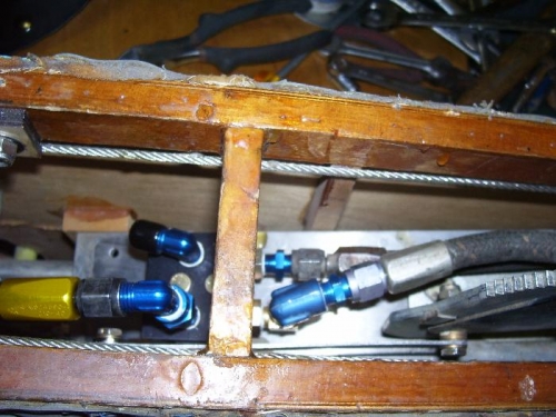 All Hoses and Fittings Installed  Except Right Input